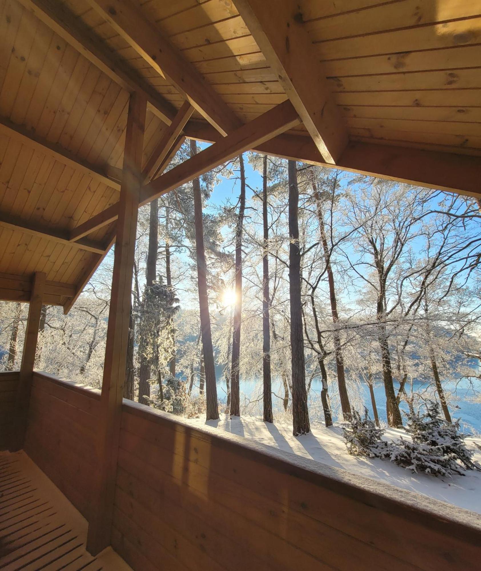 Polwysep Lipa Villa Wdzydze Tucholskie Bagian luar foto