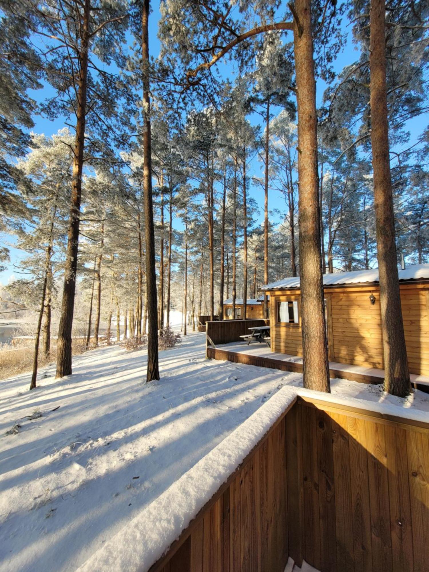 Polwysep Lipa Villa Wdzydze Tucholskie Bagian luar foto